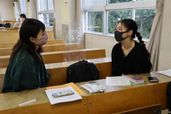 カウンセリング演習を見学