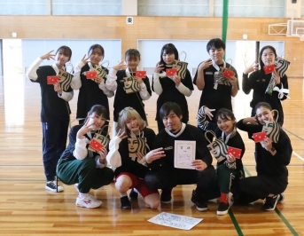 優勝の江畑ゼミ